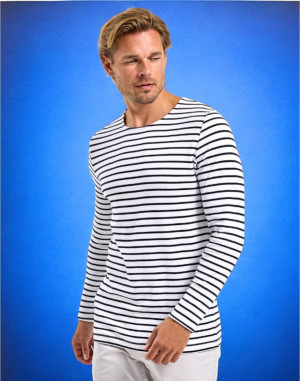 T-shirt marinière homme AQ070 Asquith & FoxAsquith & Fox